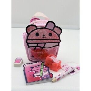 Real Littles - Scented  Surprise Micro Backpacks Bag Clip On W/ Pad Tape Pencil